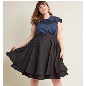🐼 ModCloth Essential Elegance skirt in Black